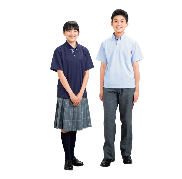 中学校夏服