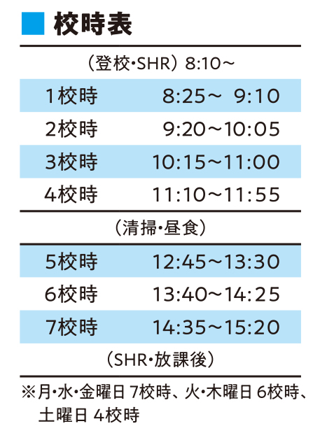 校時表(新)
